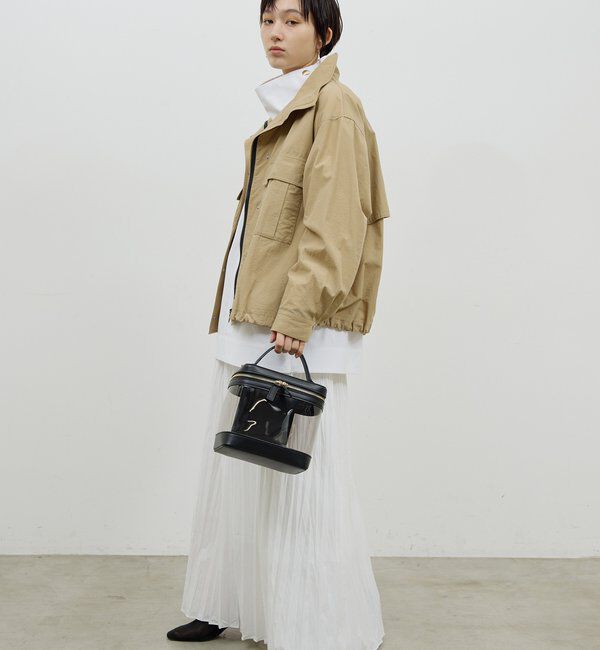  「【CHIKAコラボ】ハイカラーブルゾン」|ブルゾン・スタジャン|