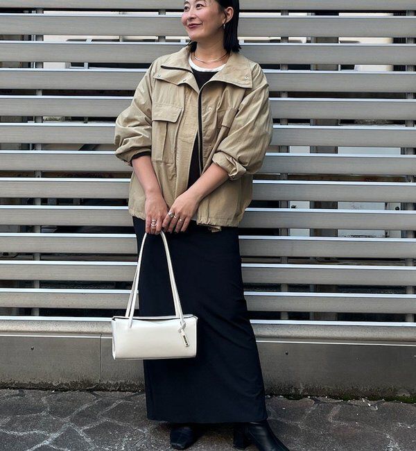  「【CHIKAコラボ】ハイカラーブルゾン」|ブルゾン・スタジャン|