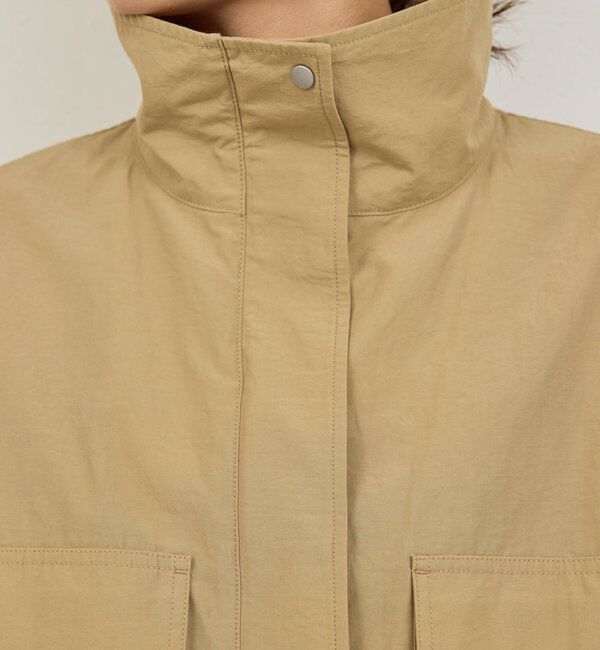  「【CHIKAコラボ】ハイカラーブルゾン」|ブルゾン・スタジャン|