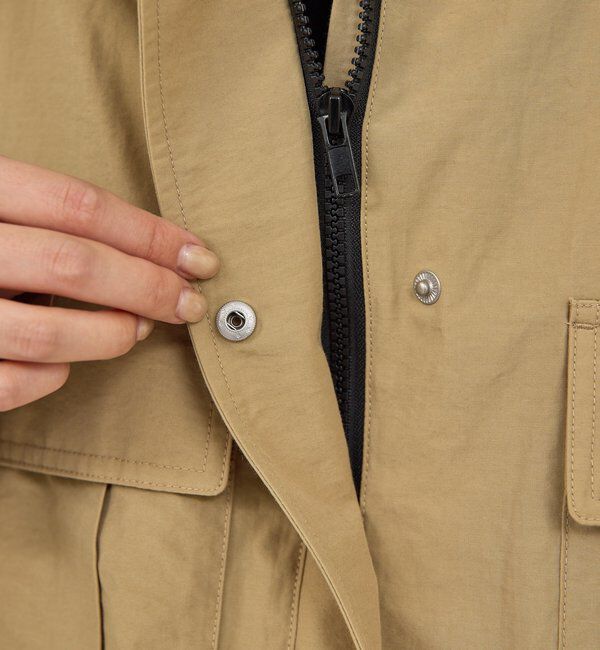  「【CHIKAコラボ】ハイカラーブルゾン」|ブルゾン・スタジャン|