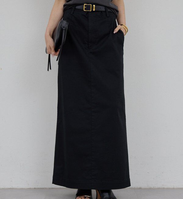  「チノストレッチスカート」|スカート|