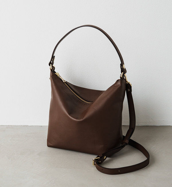  「《3/4～価格改定》ソフトレザーシンプルショルダーバッグ 」|ショルダー・メッセンジャー|