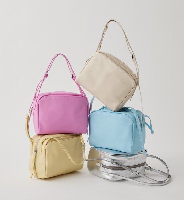  「kuubo ボックストートバッグ」|トートバッグ|アイボリー