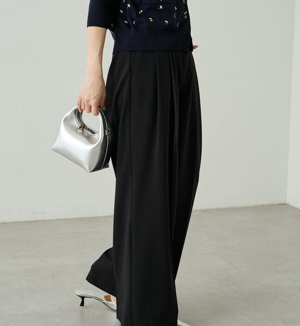  「2タックワイドパンツ」|チノ|