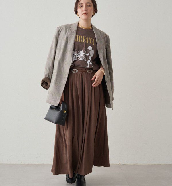  「タックギャザースカート」|スカート|