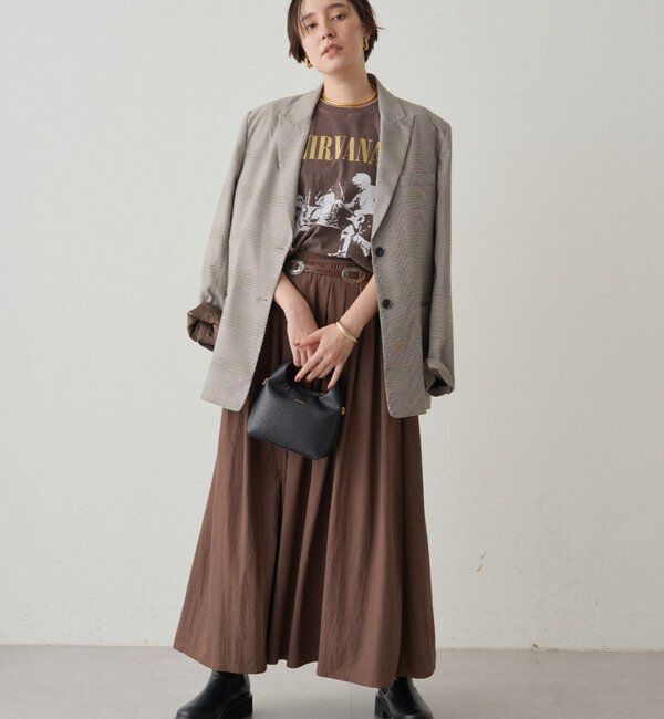  「タックギャザースカート」|スカート|