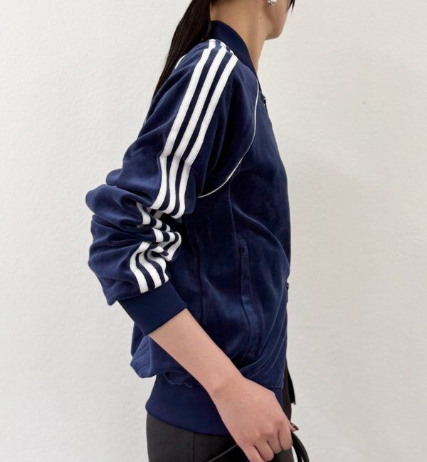  「adidas ベロアトラックJK」|ベスト・ジレ|
