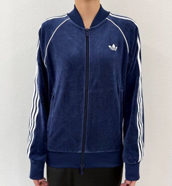  「adidas ベロアトラックJK」|ベスト・ジレ|