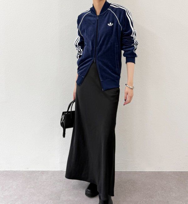  「adidas ベロアトラックJK」|ベスト・ジレ|