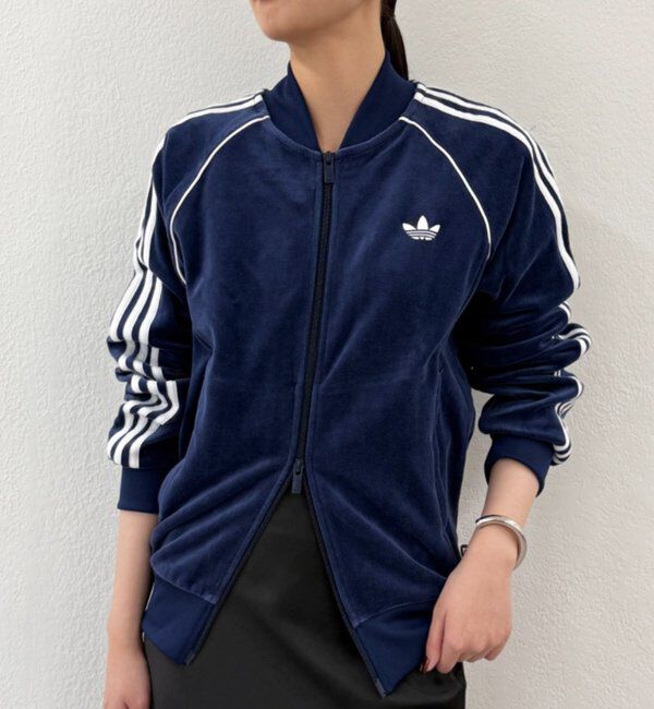  「adidas ベロアトラックJK」|ベスト・ジレ|