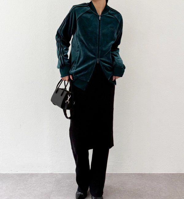  「adidas ベロアトラックJK」|ベスト・ジレ|