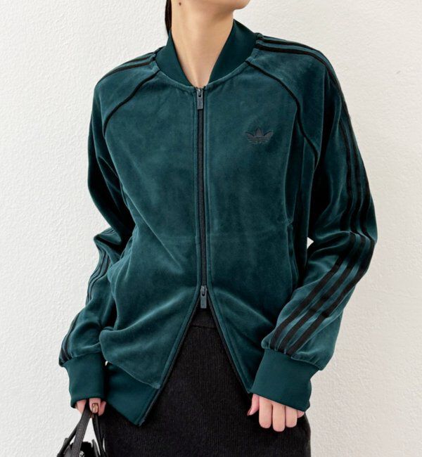  「adidas ベロアトラックJK」|ベスト・ジレ|