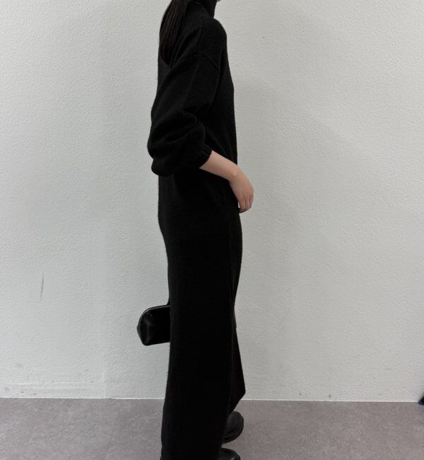  「ハイネックニットワンピース」|ワンピース|