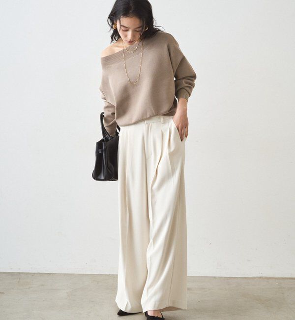  「2タックワイドパンツ」|チノ|