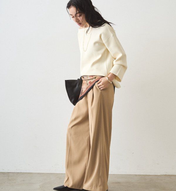  「2タックワイドパンツ」|チノ|