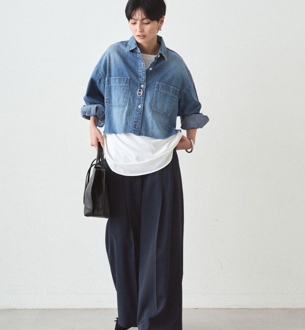  「2タックワイドパンツ」|チノ|