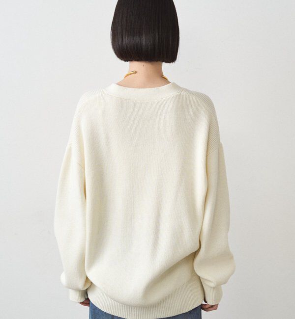  「ゴールドリングカーデ」|ニット・セーター|