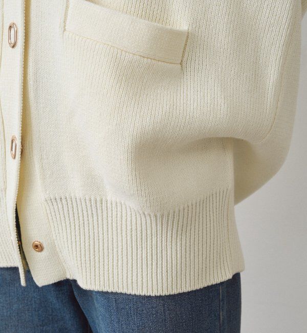  「ゴールドリングカーデ」|ニット・セーター|