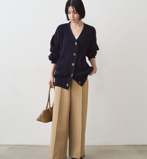  「ゴールドリングカーデ」|ニット・セーター|