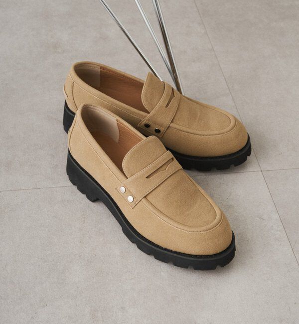  「【GALENA/ガレナ】ローファー」|その他|ベージュ