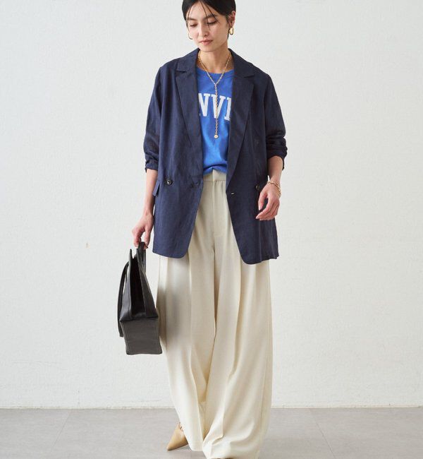  「リネン100ジャケット」|ベスト・ジレ|