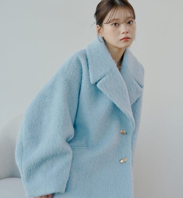  「金釦シャギールーズコート」|その他|