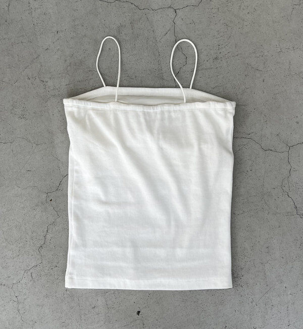  「【S・Mサイズ展開あり】1ストラップカップ付キャミ」|キャミソール|