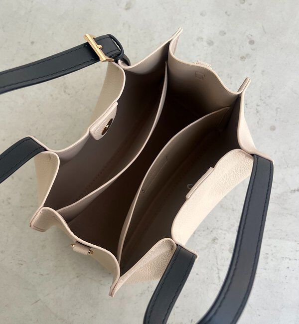  「【ミニバッグSET】2SETタックハンドルバッグ」|トートバッグ|