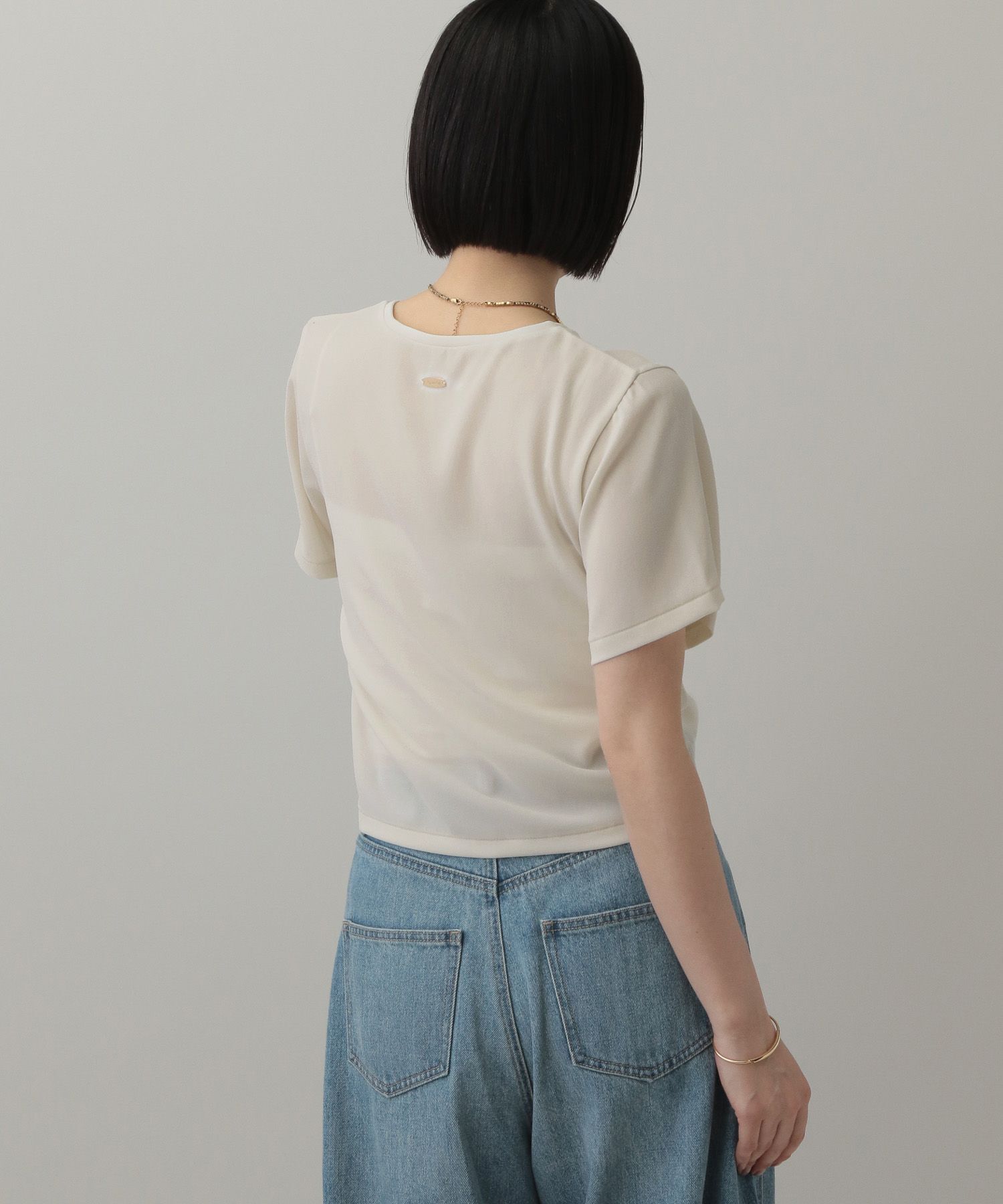 A part by 「ソフトジョーゼットＴ」|Tシャツ・カットソー|