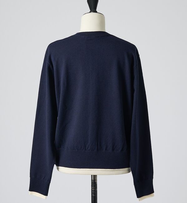 collex「バイカラーコンパクトカーディガン」|カーディガン|