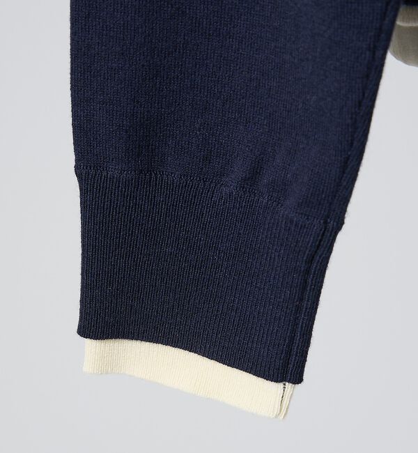 collex「バイカラーコンパクトカーディガン」|カーディガン|