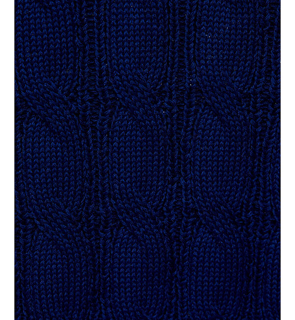 ABAHOUSE「ケーブル編み チルデンベスト」|ベスト・ジレ|