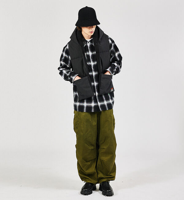 ABAHOUSE「【NANGA/ナンガ】&times;TEMPRA HINOC DOWN MUFFLE/フード」|マフラー|