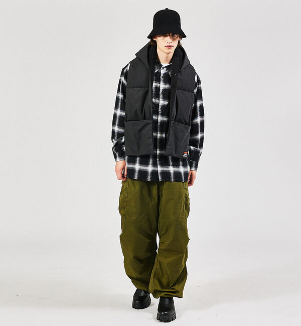 ABAHOUSE「【NANGA/ナンガ】&times;TEMPRA HINOC DOWN MUFFLE/フード」|マフラー|