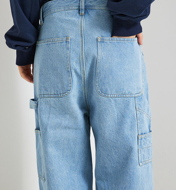 ABAHOUSE「【UNIVERSAL OVERALL/ユニバーサルオーバーオール 】WNEE D」|デニム|