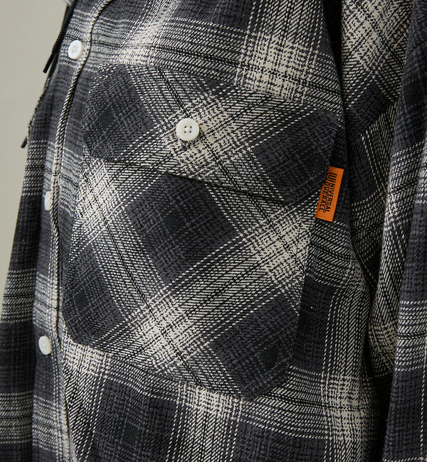 ABAHOUSE「【UNIVERSAL OVERALL / ユニバーサル オーバーオール】HOOD」|シャツ・ブラウス|