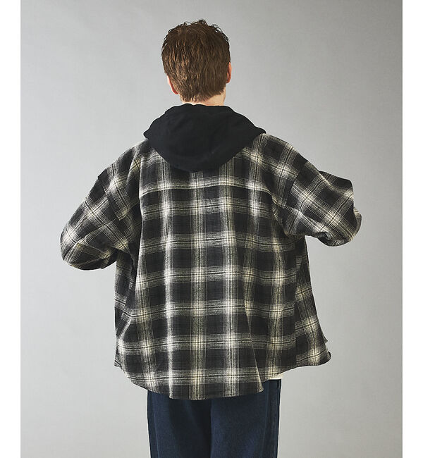 ABAHOUSE「【UNIVERSAL OVERALL / ユニバーサル オーバーオール】HOOD」|シャツ・ブラウス|