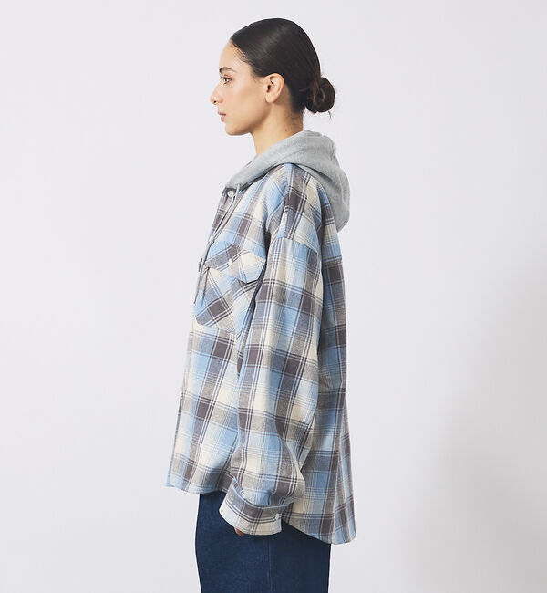 ABAHOUSE「【UNIVERSAL OVERALL / ユニバーサル オーバーオール】HOOD」|シャツ・ブラウス|