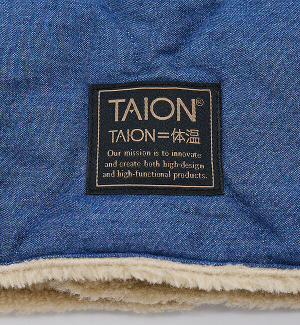 ABAHOUSE「【TAION / タイオン】ミリタリー リバーシブル ダウンネックウォーマー/リ」|マフラー|