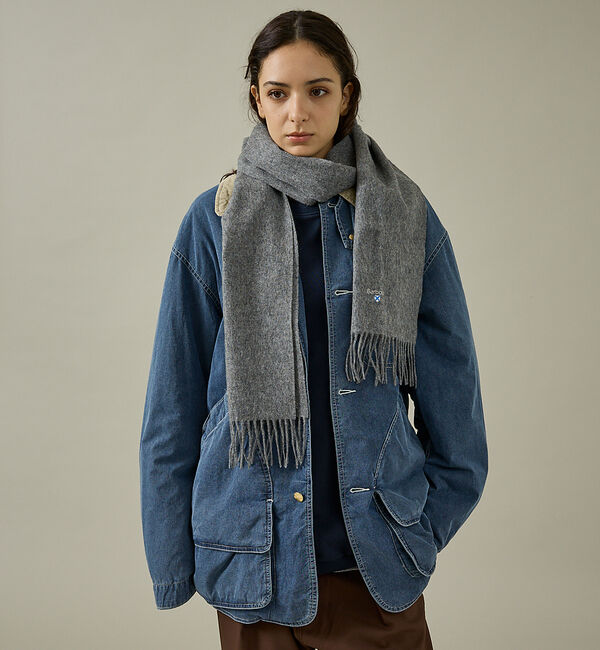 ABAHOUSE「【BARBOUR / バブアー】PLAIN LAMBSWOOL SCARF /」|マフラー|