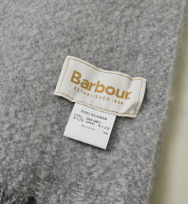 ABAHOUSE「【Barbour / バブアー】SCARF / 大判ロングマフラー/ユニセックス」|マフラー|