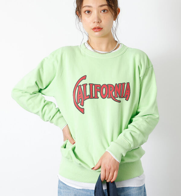 Rouge vif「【MIXTA/ミクスタ】ロゴスウェット」|スウェット・ジャージ|グリーン