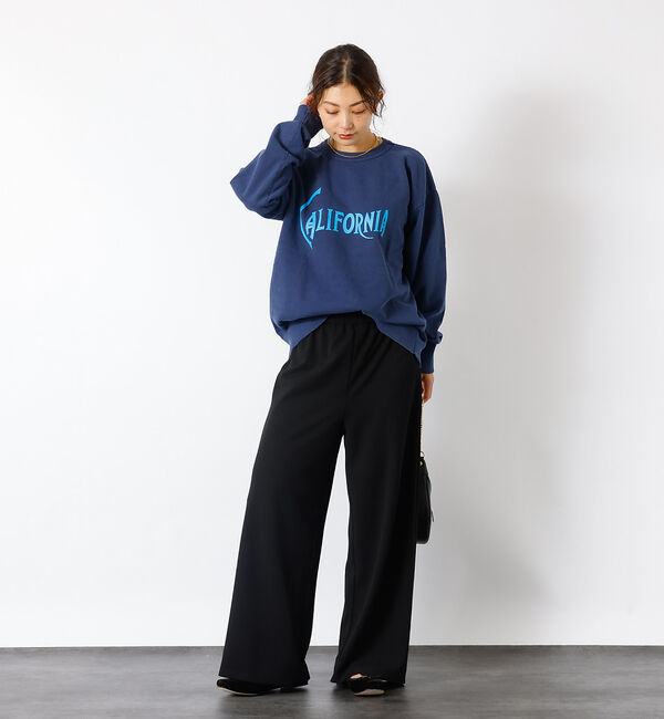 Rouge vif「【MIXTA/ミクスタ】ロゴスウェット」|スウェット・ジャージ|