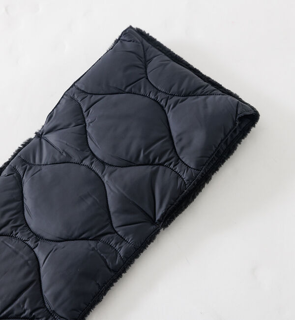 Rouge vif「【TAION / タイオン】ミリタリーリバーシブル ダウンマフラー ソフトシェル」|マフラー|