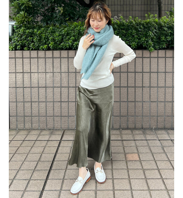 Rouge vif「【FOXFORD/ フォックスフォード】モヘヤ混マフラー」|マフラー|