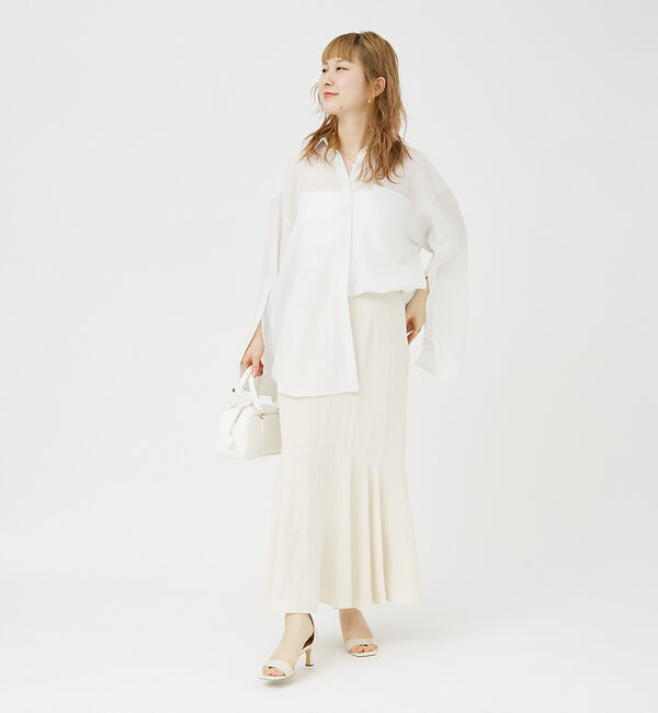 Rouge vif「切替マーメイドスカート」|スカート|