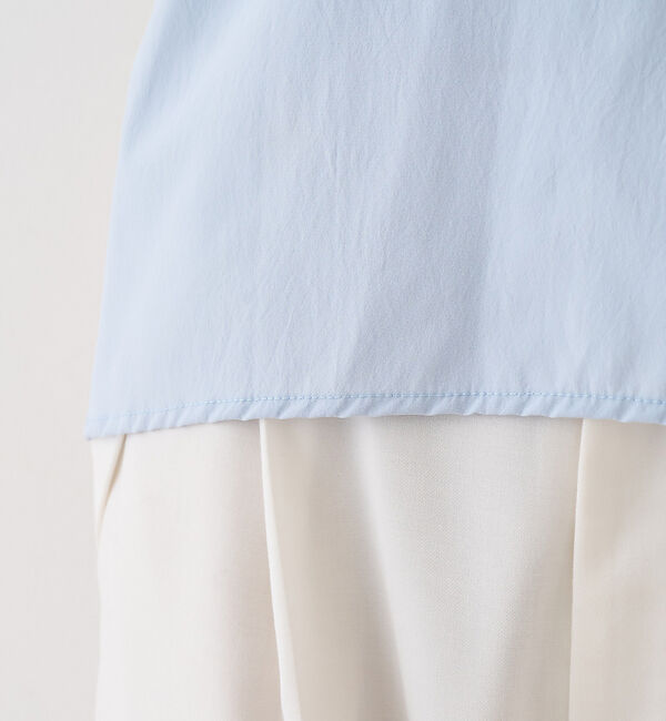 Rouge vif「【一部店舗限定】Vネックボリュームスリーブブラウス」|シャツ・ブラウス|