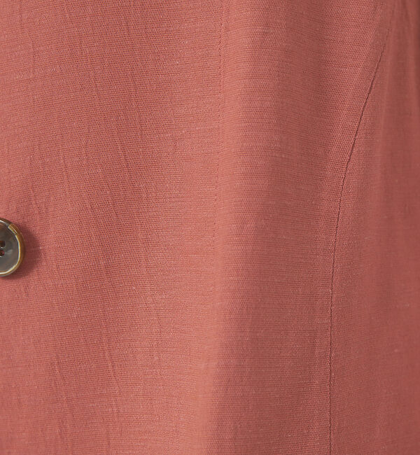 qualite「《セットアップ対応》ブライトリネンジレ」|ベスト・ジレ|