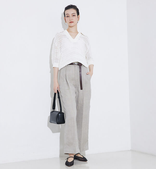 qualite「【セットアップ対応】ミックスカラーラミーパンツ」|その他|