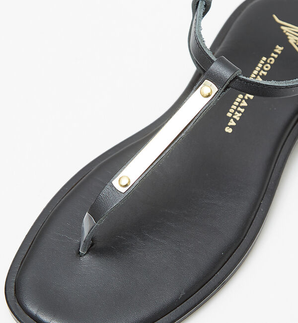 qualite「【NICOLAS LAINAS】トングストラップサンダル」|サンダル|